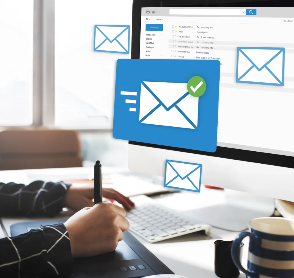 Bulk SMS marketing campaign showing instant message delivery to multiple users.